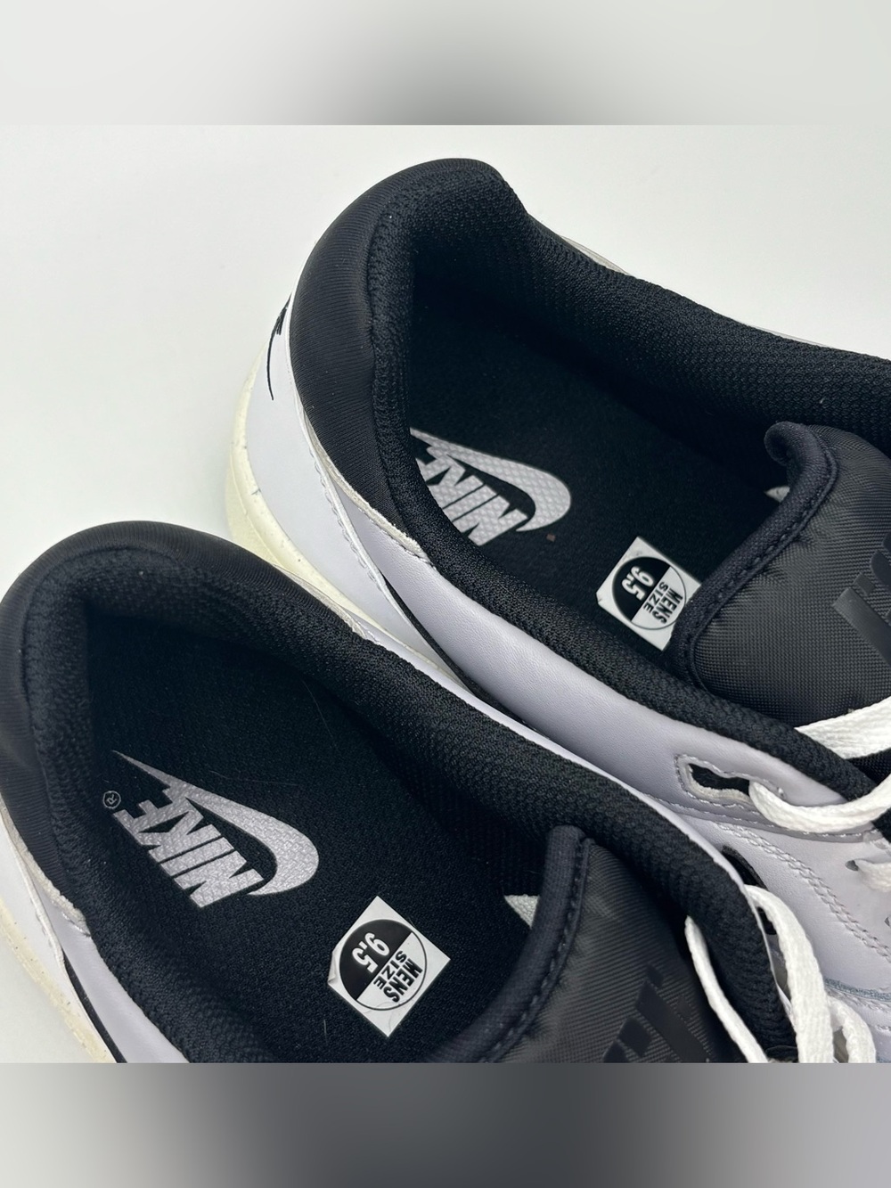 Nike Full Force Low White/Black Men’s 9.5 - Picture 7 of 13